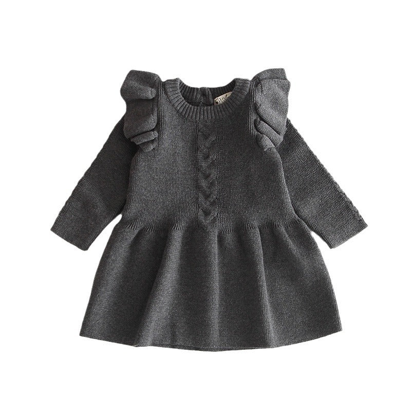 Baby Girl Knitted Sweater Dress - Warm Winter Princess Outfit - Horizon DealsHorizon Deals3 - 6MBaby Girl Knitted Sweater Dress - Warm Winter Princess OutfitgrayCFB672D73DE949488A199EB4E3622C3EHorizon DealseproloBaby Girl Knitted Sweater Dress - Warm Winter Princess Outfit