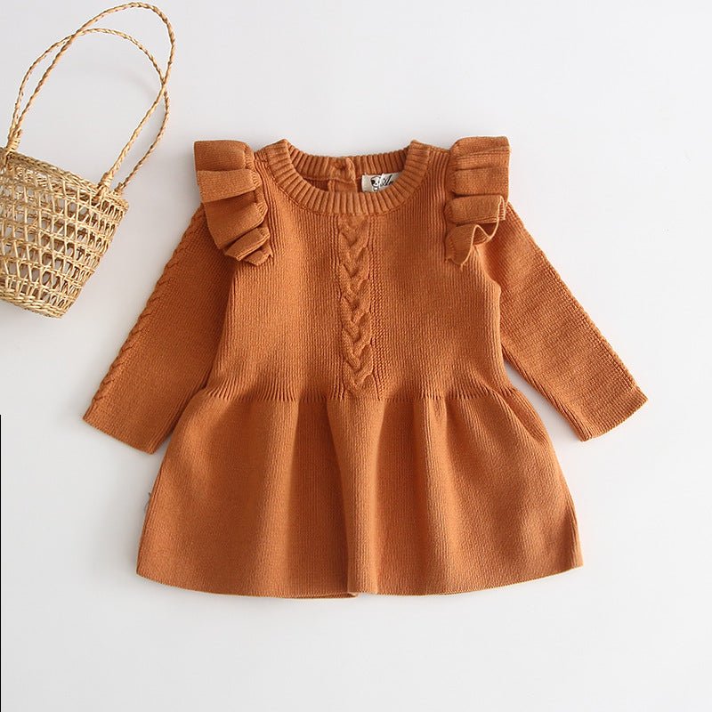 Baby Girl Knitted Sweater Dress - Warm Winter Princess Outfit - Horizon DealsHorizon Deals3 - 6MBaby Girl Knitted Sweater Dress - Warm Winter Princess Outfitbrown85CA9AC02AA843658F4F958100FB5CD4Horizon DealseproloBaby Girl Knitted Sweater Dress - Warm Winter Princess Outfit