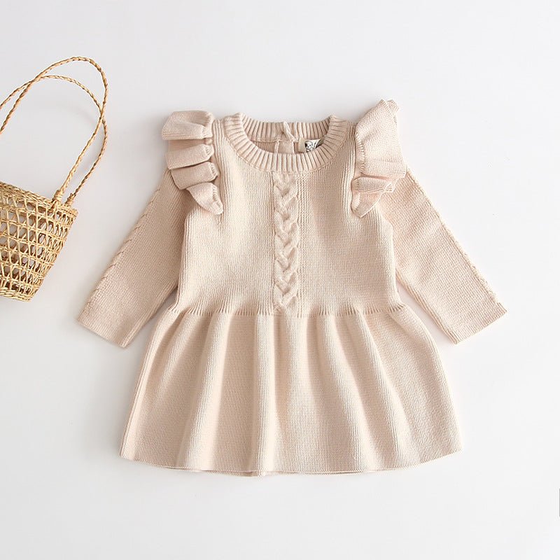 Baby Girl Knitted Sweater Dress - Warm Winter Princess Outfit - Horizon DealsHorizon Deals3 - 6MBaby Girl Knitted Sweater Dress - Warm Winter Princess Outfitapricot9B08A95779A2447B86EBFC56871B008CHorizon DealseproloBaby Girl Knitted Sweater Dress - Warm Winter Princess Outfit