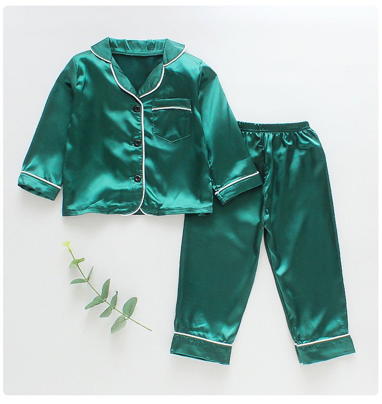 Children’s Pajamas Set - Ice Silk Satin Top & Pants for Toddlers Boys & Girls - Horizon DealsHorizon Deals9MChildren’s Pajamas Set - Ice Silk Satin Top & Pants for Toddlers Boys & GirlsAs picture5F1B8334979934AFFAEB74D052D1D63DDHorizon DealseproloChildren’s Pajamas Set - Ice Silk Satin Top & Pants for Toddlers Boys & Girls