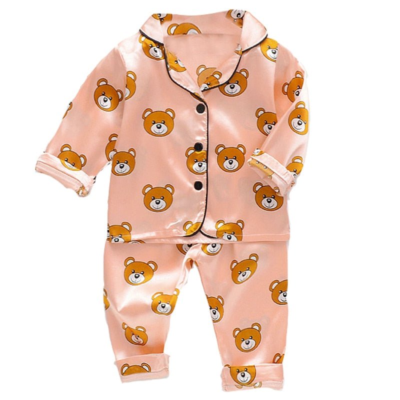 Children’s Pajamas Set - Ice Silk Satin Top & Pants for Toddlers Boys & Girls - Horizon DealsHorizon Deals9MChildren’s Pajamas Set - Ice Silk Satin Top & Pants for Toddlers Boys & GirlsAs picture3A31F04C83D524C9E942C8D3468E999D5Horizon DealseproloChildren’s Pajamas Set - Ice Silk Satin Top & Pants for Toddlers Boys & Girls