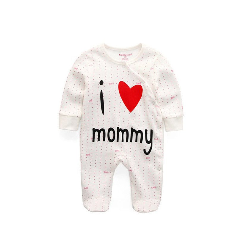 Cotton Long - Sleeve Baby Jumpsuit - Casual And Comfortable - Unisex - Horizon DealsHorizon Deals0 - 3MCotton Long - Sleeve Baby Jumpsuit - Casual And Comfortable - UnisexI love mommy with white stripes8BE16769B16D42BFB37E4F6AF27A8194Horizon DealseproloCotton Long - Sleeve Baby Jumpsuit - Casual And Comfortable - Unisex