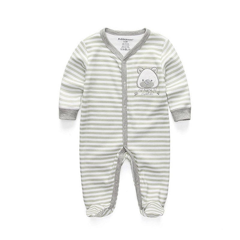 Cotton Long - Sleeve Baby Jumpsuit - Casual And Comfortable - Unisex - Horizon DealsHorizon Deals0 - 3MCotton Long - Sleeve Baby Jumpsuit - Casual And Comfortable - UnisexStriped teddy bear long sleeved long crawlA7D2B98FC17E4ABFAE47D7AD123B92E7Horizon DealseproloCotton Long - Sleeve Baby Jumpsuit - Casual And Comfortable - Unisex