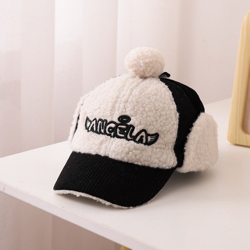 Kids Corduroy Winter Ear Protection Hat - Horizon DealsHorizon DealsRecommended for ages 3 - 8 (52cm)Kids Corduroy Winter Ear Protection HatWings - black0E13FD2BC82742D7B360A8982E63A39FHorizon DealseproloKids Corduroy Winter Ear Protection Hat