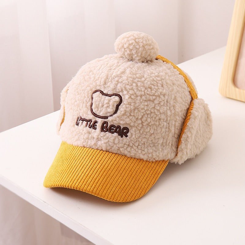 Kids Corduroy Winter Ear Protection Hat - Horizon DealsHorizon DealsRecommended for ages 3 - 8 (52cm)Kids Corduroy Winter Ear Protection HatBEAR - YellowA4E4495E9FA642F1899AB7E27B3B41F6Horizon DealseproloKids Corduroy Winter Ear Protection Hat