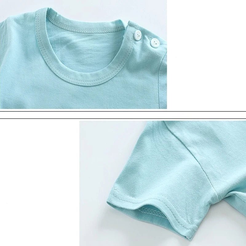 Kids Summer 2 - Piece Cotton Set - Cartoon Dinosaur T-Shirt & Shorts - Horizon DealsHorizon Deals6MKids Summer 2 - Piece Cotton Set - Cartoon Dinosaur T-Shirt & ShortsWHITE0E2AC5A610ED45C6B5F010813147F263Horizon DealseproloKids Summer 2 - Piece Cotton Set - Cartoon Dinosaur T-Shirt & Shorts