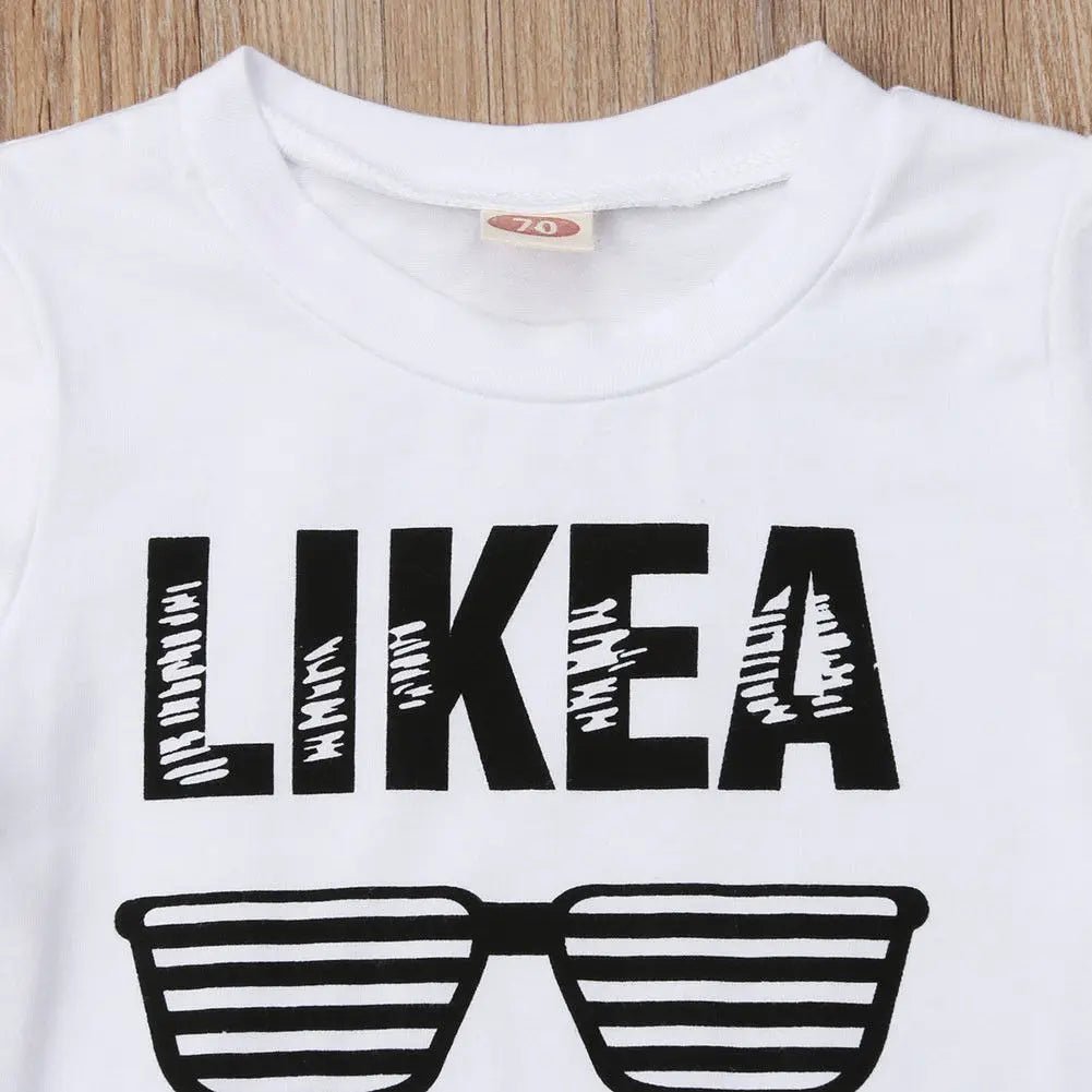 Newborn & Toddler Boys Clothes Set - Cute Short Sleeve T-Shirt & Pants Outfit - Horizon DealsHorizon Deals6 - 12MNewborn & Toddler Boys Clothes Set - Cute Short Sleeve T-Shirt & Pants OutfitWHITE917A27B113684E589AB385D765526877Horizon DealseproloNewborn & Toddler Boys Clothes Set - Cute Short Sleeve T-Shirt & Pants Outfit