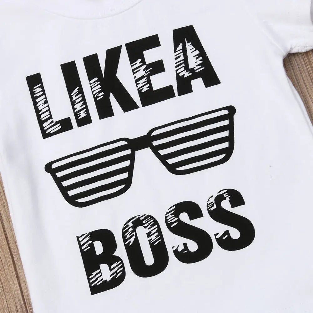 Newborn & Toddler Boys Clothes Set - Cute Short Sleeve T-Shirt & Pants Outfit - Horizon DealsHorizon Deals6 - 12MNewborn & Toddler Boys Clothes Set - Cute Short Sleeve T-Shirt & Pants OutfitWHITE917A27B113684E589AB385D765526877Horizon DealseproloNewborn & Toddler Boys Clothes Set - Cute Short Sleeve T-Shirt & Pants Outfit