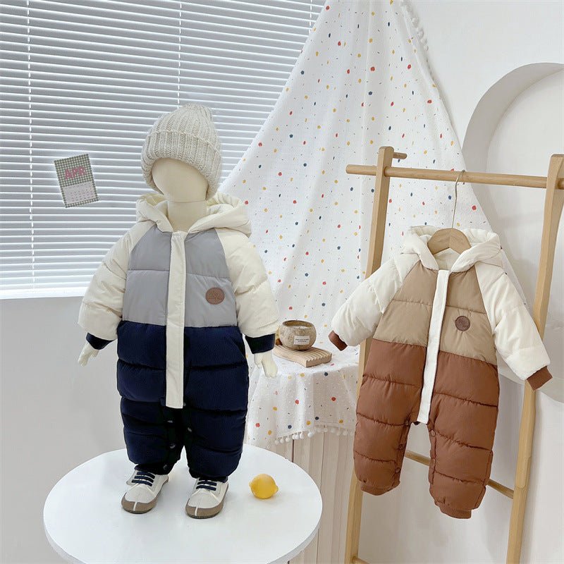 Winter Baby Down Cotton Jumpsuit - Thick Warm Outdoor Snowsuit - Horizon DealsHorizon Deals80cmWinter Baby Down Cotton Jumpsuit - Thick Warm Outdoor SnowsuitBlue29E06B710AC9483EBFFC23E4829DA373Horizon DealseproloWinter Baby Down Cotton Jumpsuit - Thick Warm Outdoor Snowsuit