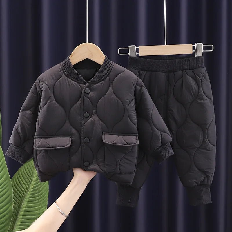 Winter Boys Clothing Set - Alphabet Coat & Pants 2 - Piece Outfit for 1–5 Years - Horizon DealsHorizon Deals9M - 12MWinter Boys Clothing Set - Alphabet Coat & Pants 2 - Piece Outfit for 1–5 YearsYellow76A090762D2848E19EAFA2FF30859EAAHorizon DealseproloWinter Boys Clothing Set - Alphabet Coat & Pants 2 - Piece Outfit for 1–5 Years
