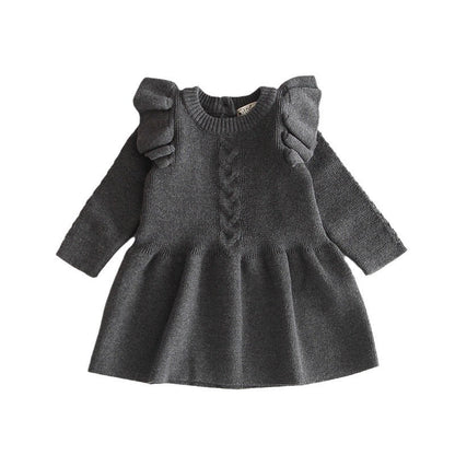 Baby Girl Knitted Sweater Dress - Warm Winter Princess Outfit - Horizon DealsHorizon Deals3 - 6MBaby Girl Knitted Sweater Dress - Warm Winter Princess OutfitgrayCFB672D73DE949488A199EB4E3622C3EHorizon DealseproloBaby Girl Knitted Sweater Dress - Warm Winter Princess Outfit