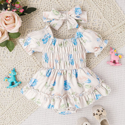 Two - Tone Floral Hem Baby & Toddler Jumpsuit - Horizon DealsHorizon Deals6 - 12MTwo - Tone Floral Hem Baby & Toddler JumpsuitBlue309E400270CD41A5968791E2057CFF20Horizon DealseproloTwo - Tone Floral Hem Baby & Toddler Jumpsuit