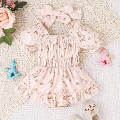 Two - Tone Floral Hem Baby & Toddler Jumpsuit - Horizon DealsHorizon Deals6 - 12MTwo - Tone Floral Hem Baby & Toddler JumpsuitApricot36E53F0B086F433DA9C68591C43ACC1DHorizon DealseproloTwo - Tone Floral Hem Baby & Toddler Jumpsuit