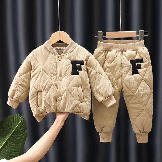 Winter Boys Clothing Set - Alphabet Coat & Pants 2 - Piece Outfit for 1–5 Years - Horizon DealsHorizon Deals9M - 12MWinter Boys Clothing Set - Alphabet Coat & Pants 2 - Piece Outfit for 1–5 YearsYellow76A090762D2848E19EAFA2FF30859EAAHorizon DealseproloWinter Boys Clothing Set - Alphabet Coat & Pants 2 - Piece Outfit for 1–5 Years